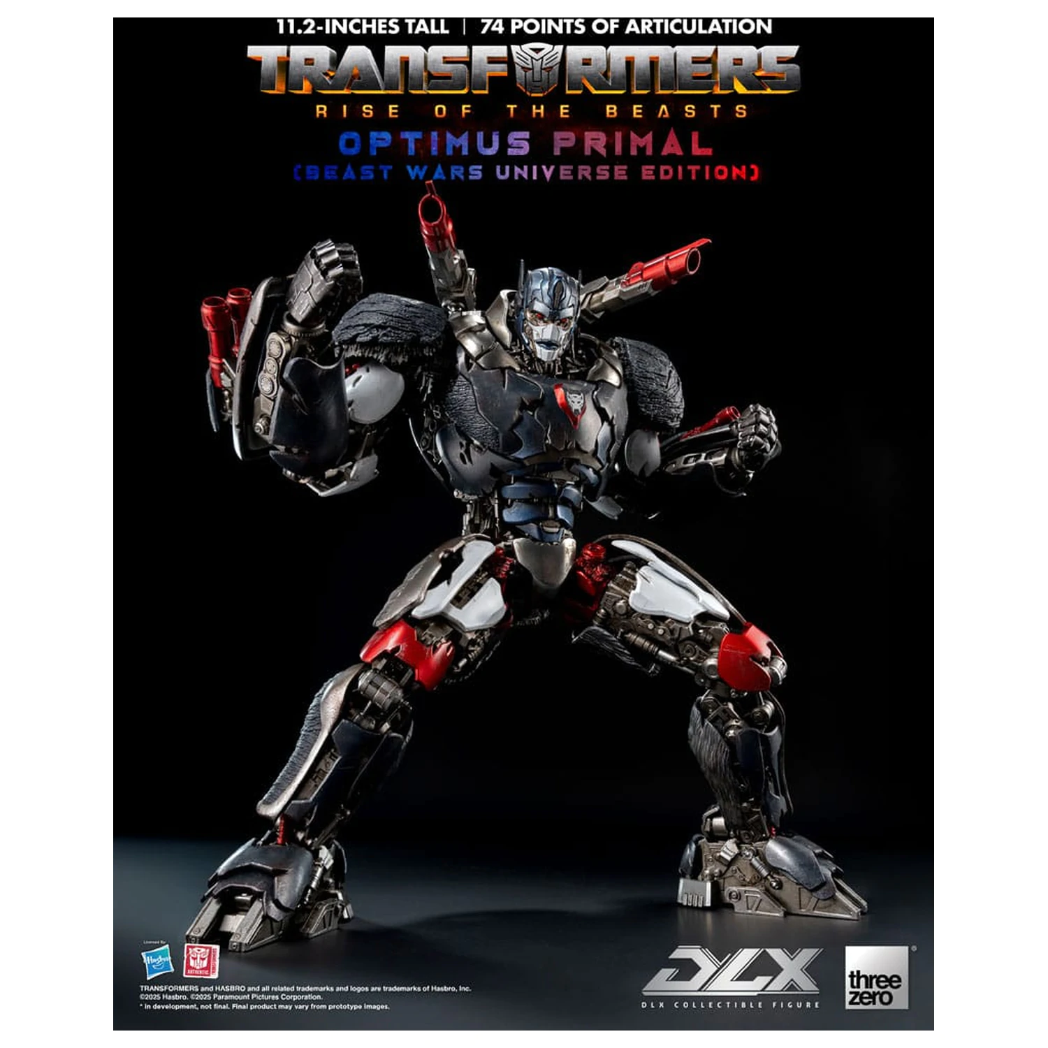 Transformers: Rise of the Beasts DLX Action-Figur Optimus Primal (Beast Wars Universe Edition) 29 cm Produktfoto