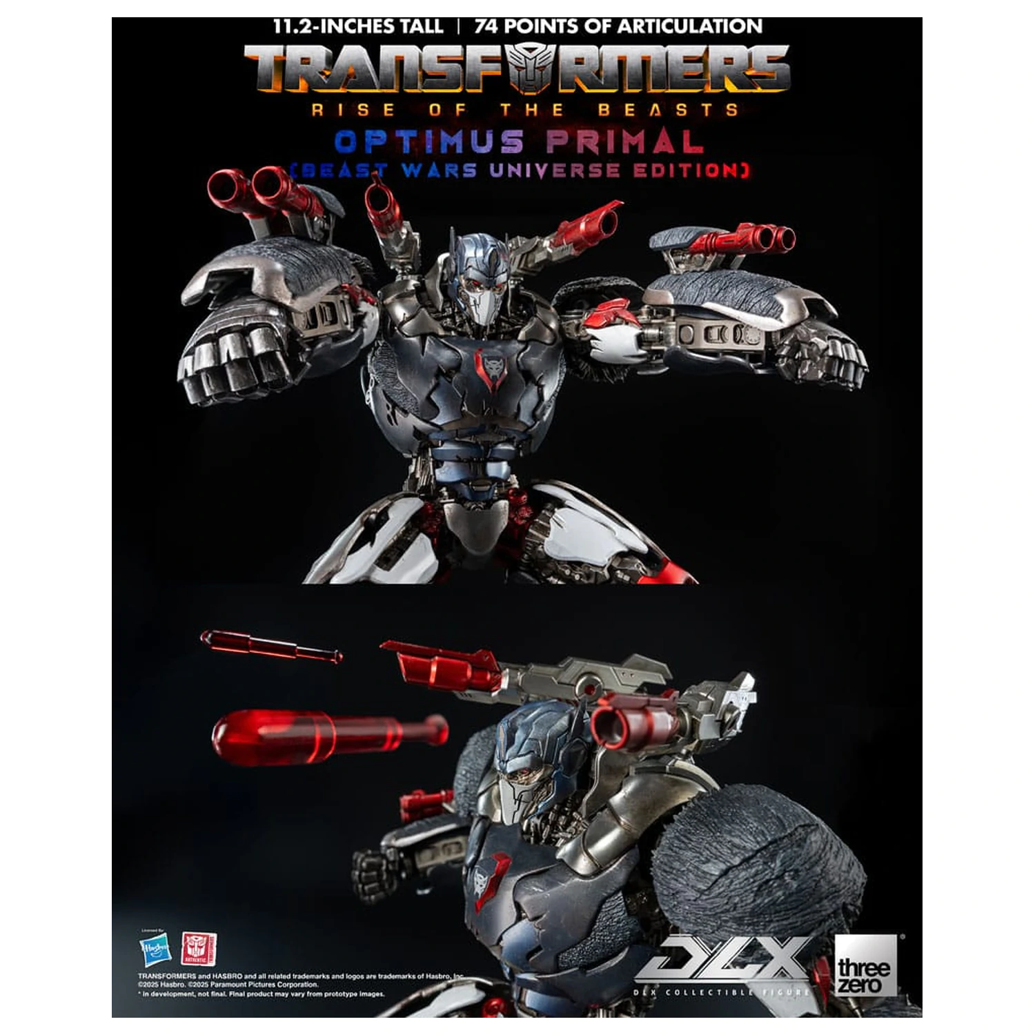 Transformers: Rise of the Beasts DLX Action-Figur Optimus Primal (Beast Wars Universe Edition) 29 cm Produktfoto