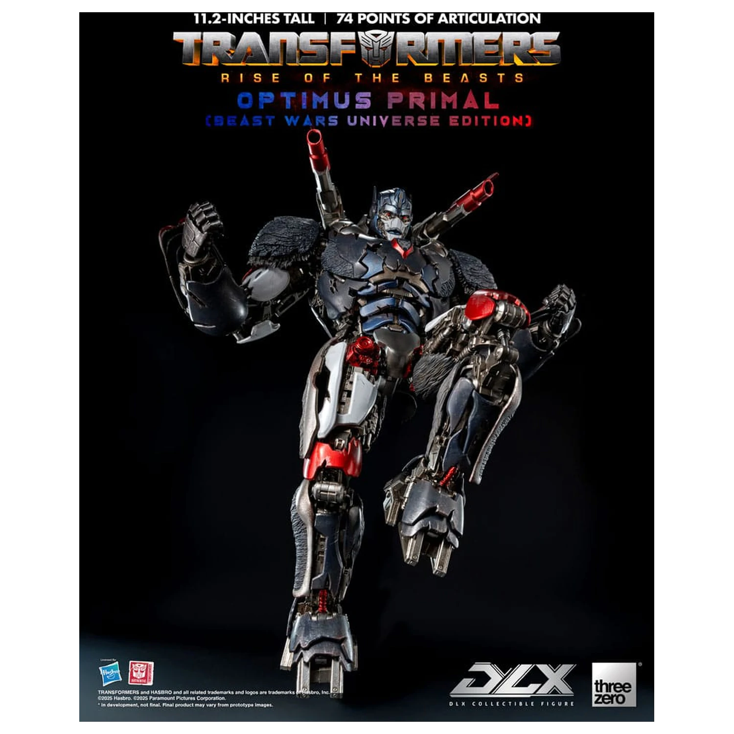 Transformers: Rise of the Beasts DLX Action-Figur Optimus Primal (Beast Wars Universe Edition) 29 cm Produktfoto