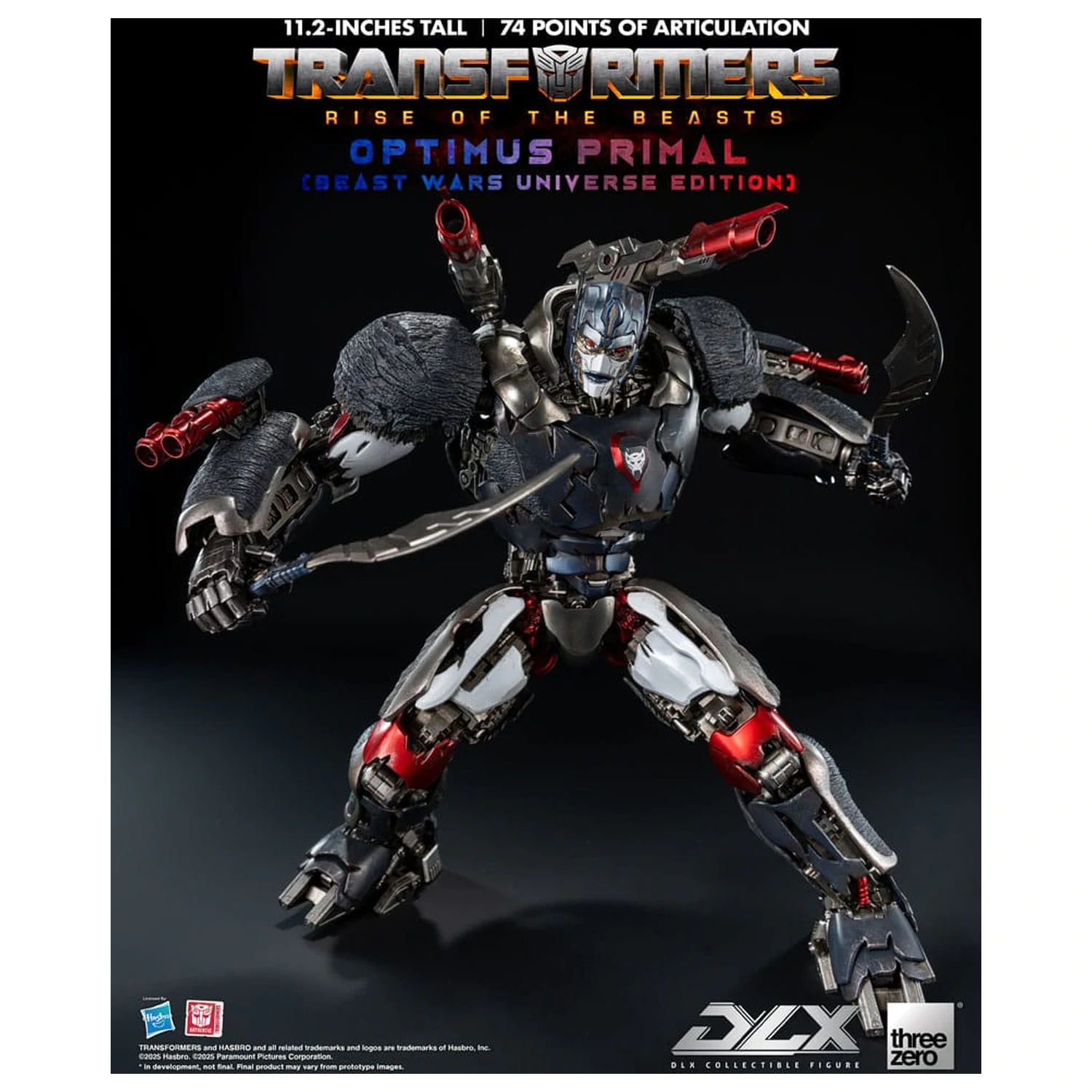 Transformers: Rise of the Beasts DLX Action-Figur Optimus Primal (Beast Wars Universe Edition) 29 cm Produktfoto