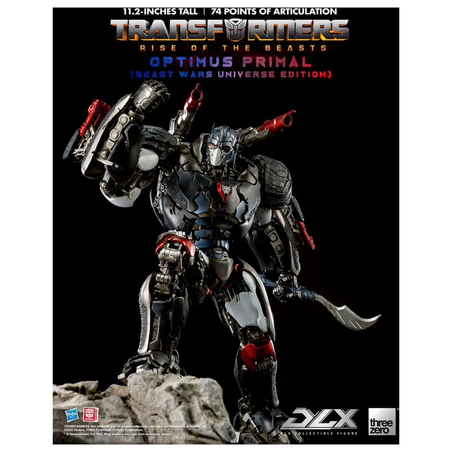 Transformers: Rise of the Beasts DLX Action-Figur Optimus Primal (Beast Wars Universe Edition) 29 cm Produktfoto