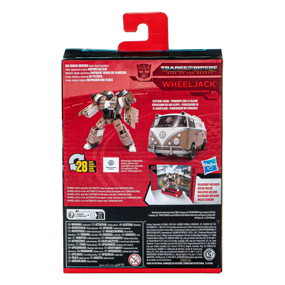 Transformers: Aufstieg der Bestien Generations Studio Series Deluxe Class Actionfigur 108 Wheeljack 11 cm termékfotó