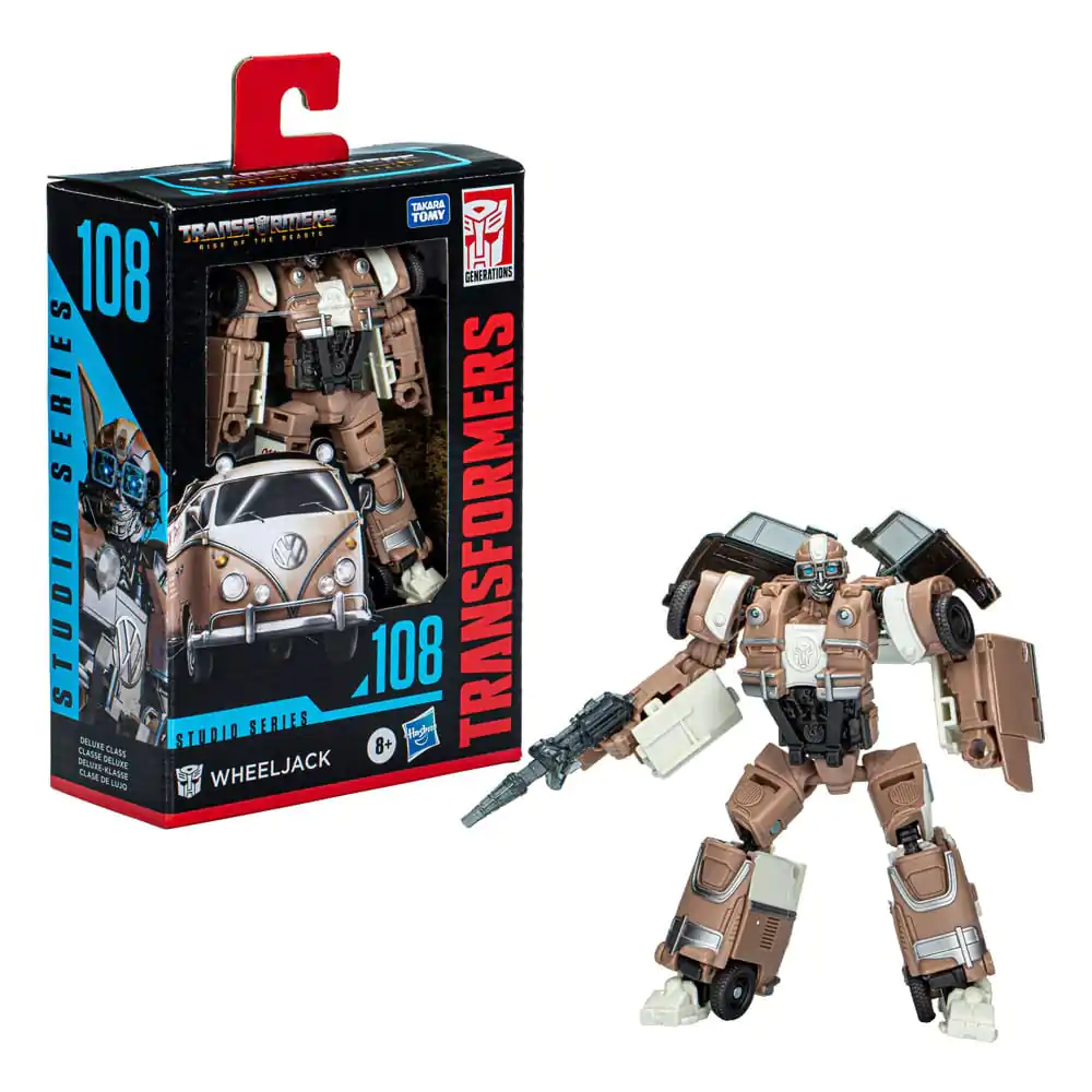 Transformers: Aufstieg der Bestien Generations Studio Series Deluxe Class Actionfigur 108 Wheeljack 11 cm termékfotó