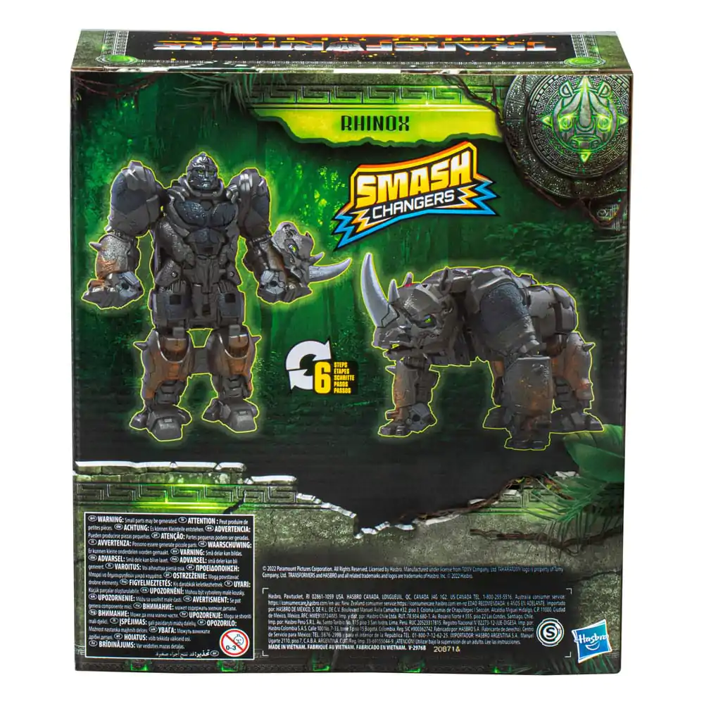 Transformers: Aufstieg der Bestien Smash Changers Actionfigur Rhinox 23 cm termékfotó