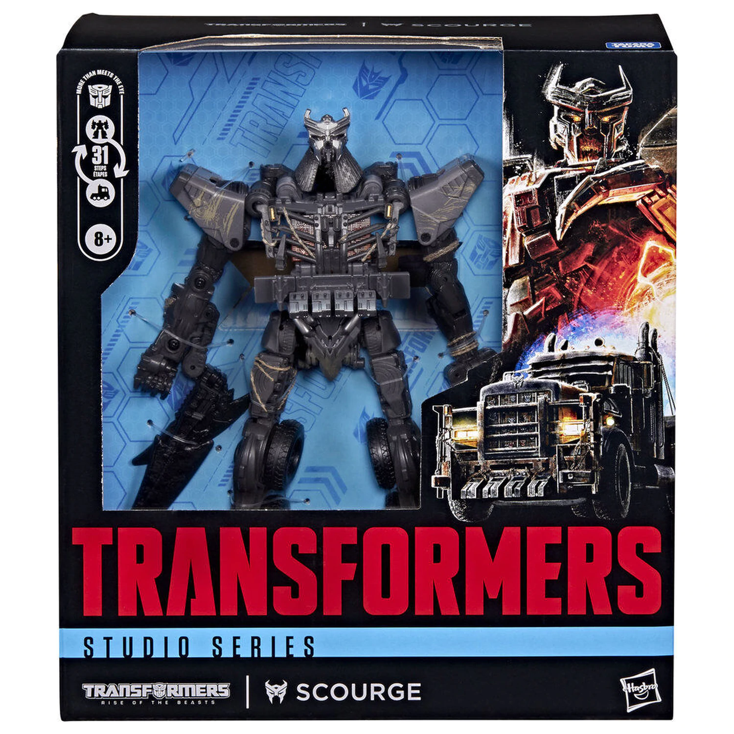Transformers Rise Of The Beasts - Transformers Studio Series Scourge Figur 21,5cm Produktfoto