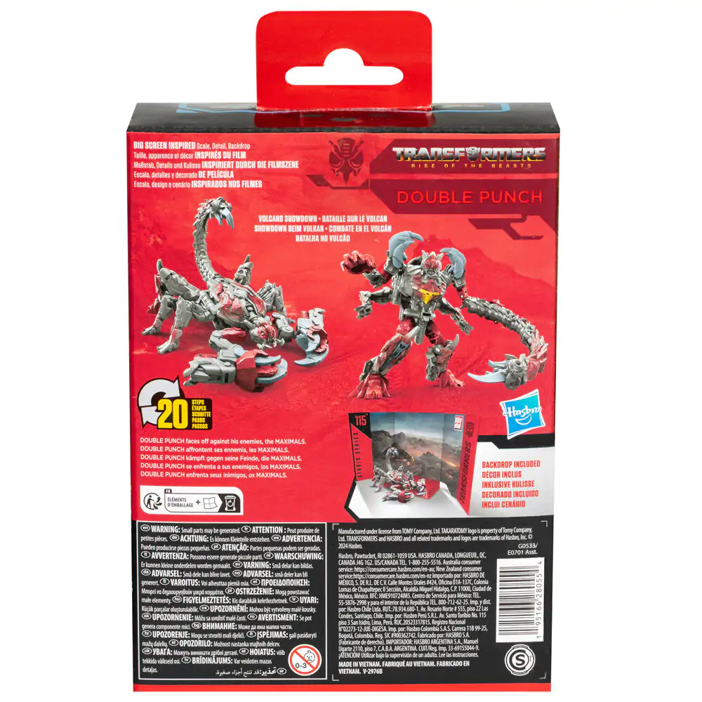 Transformers Rise of the Beats Studio Series Doppeltes Punch Figur 11cm termékfotó