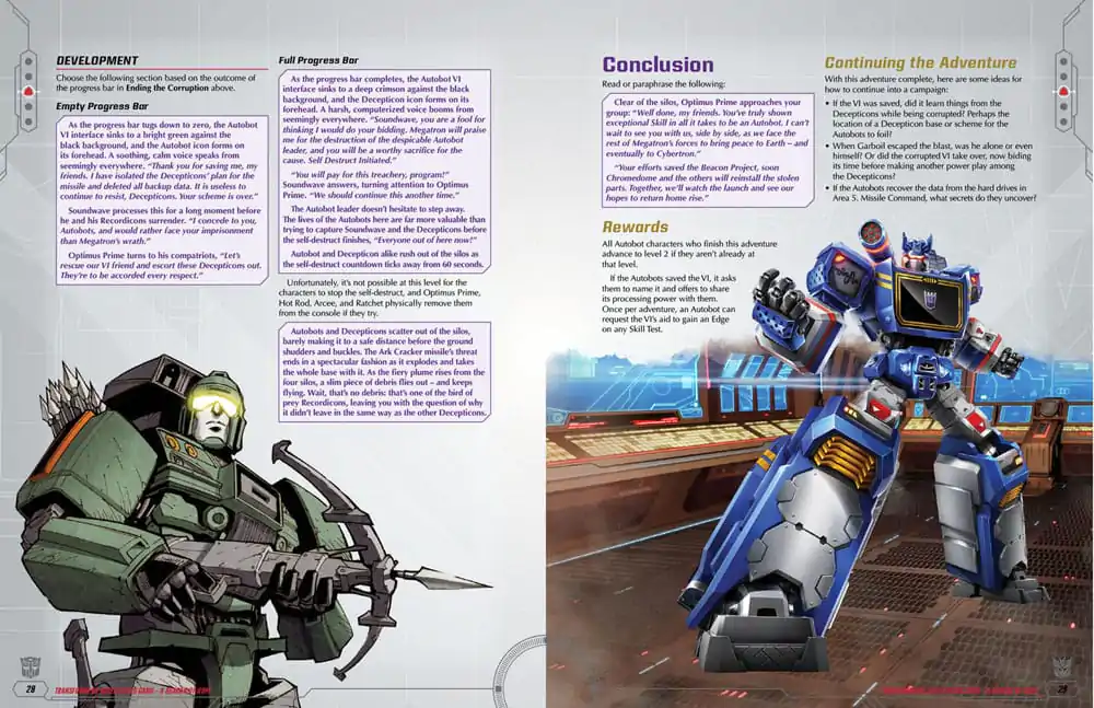 Transformers RPG A Beacon of Hope Abenteuer & GM Screen *Englische Version* Produktfoto