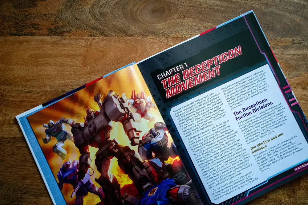 Transformers Rollenspielbuch Decepticon Directive Sourcebook *Englische Version* Produktfoto