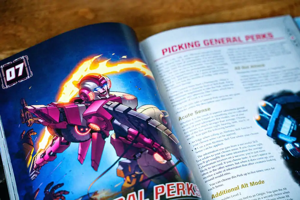 Transformers RPG Grundregelwerk Englische Version Produktfoto