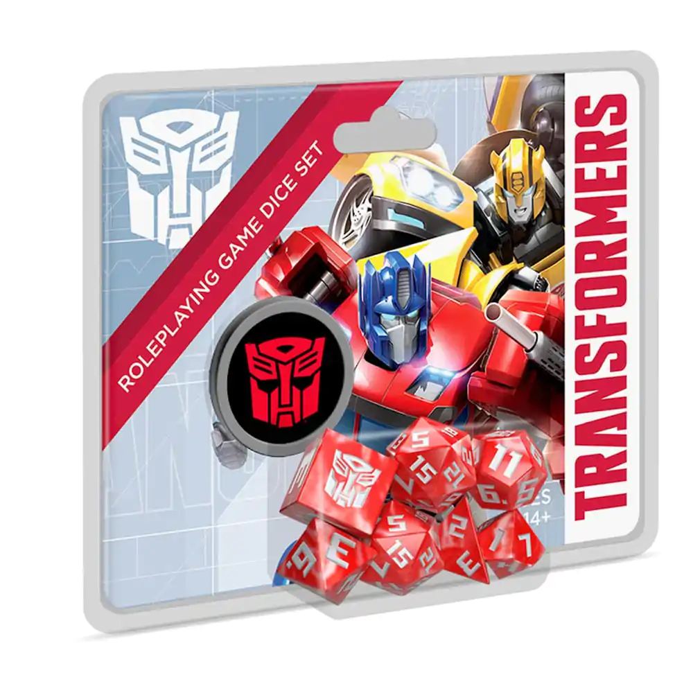 Transformers RPG Würfelset Produktfoto
