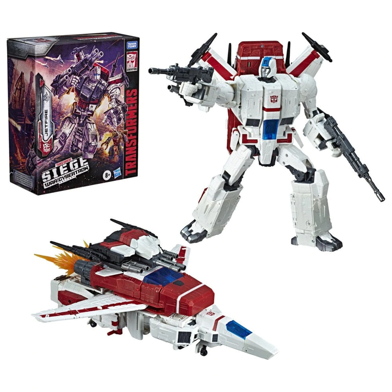 Transformers Siege War for Cybertron Jetfire Figur 28cm Produktfoto