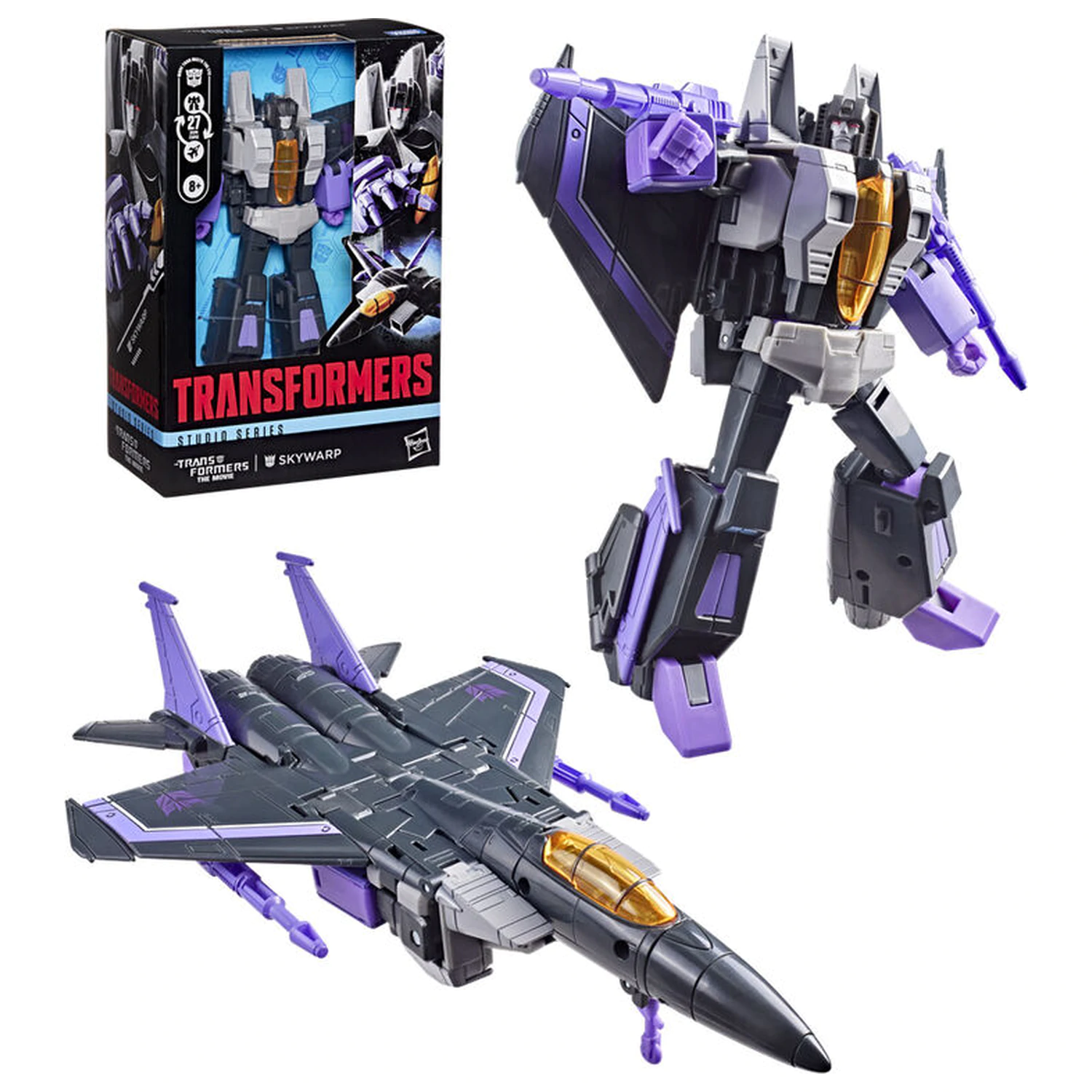 Transformers Skywarp Figur 16,5 cm Produktfoto