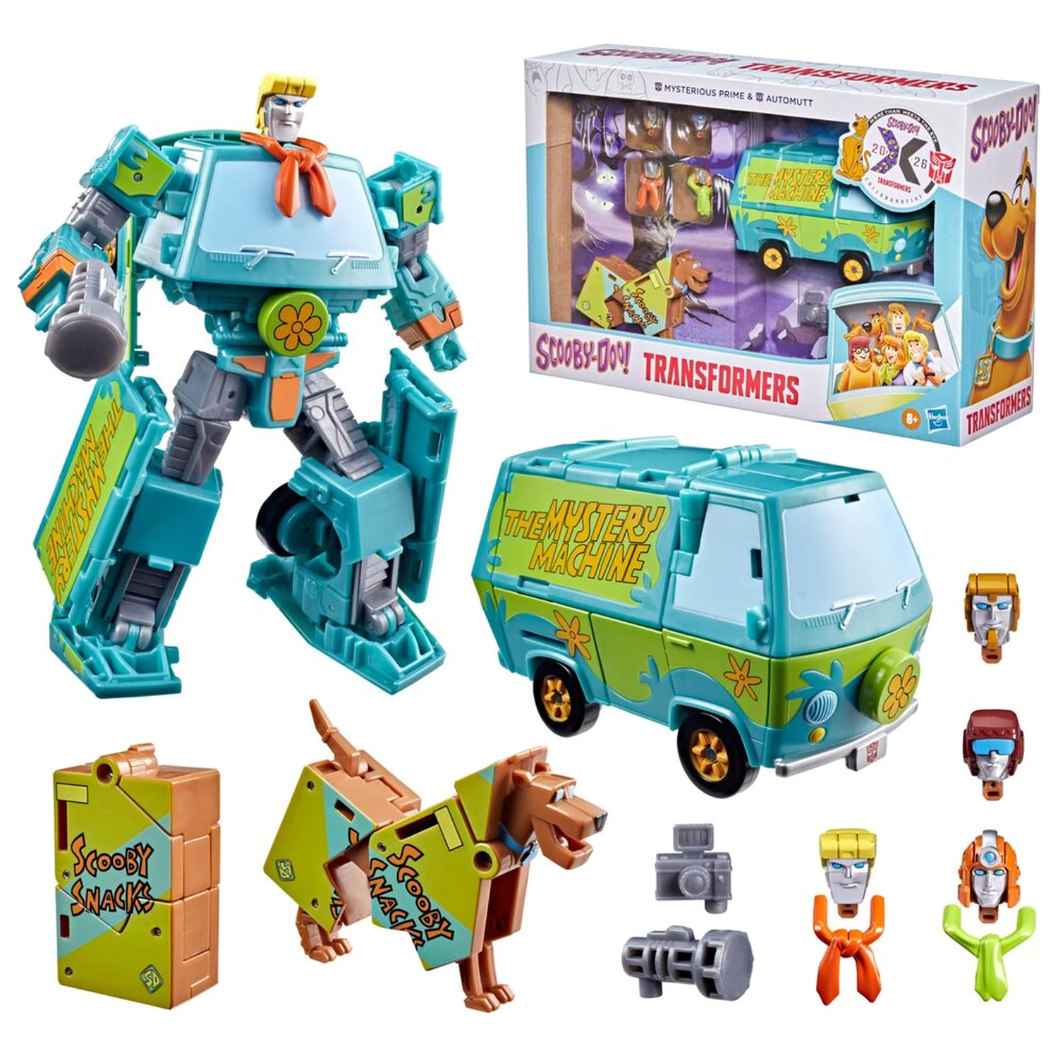 Transformers Scooby Doo Figuren Set 15cm Produktfoto