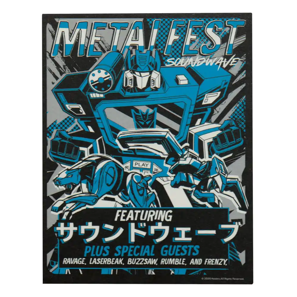 Transformers Replik Soundwave Kassette Limitierte Auflage Produktfoto