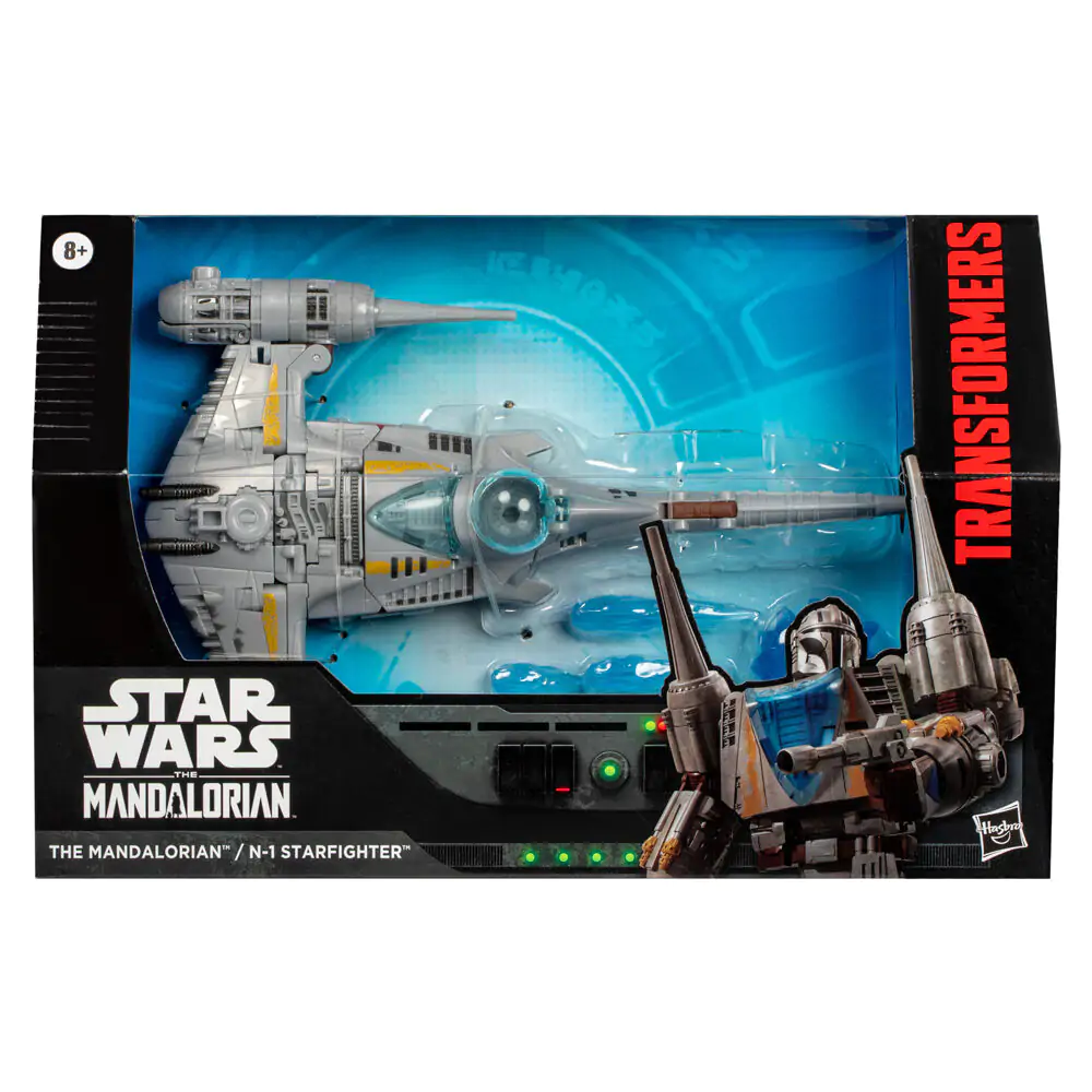 Transformers Star Wars The Mandalorian N-1 Starfighter Figur 19cm Produktfoto