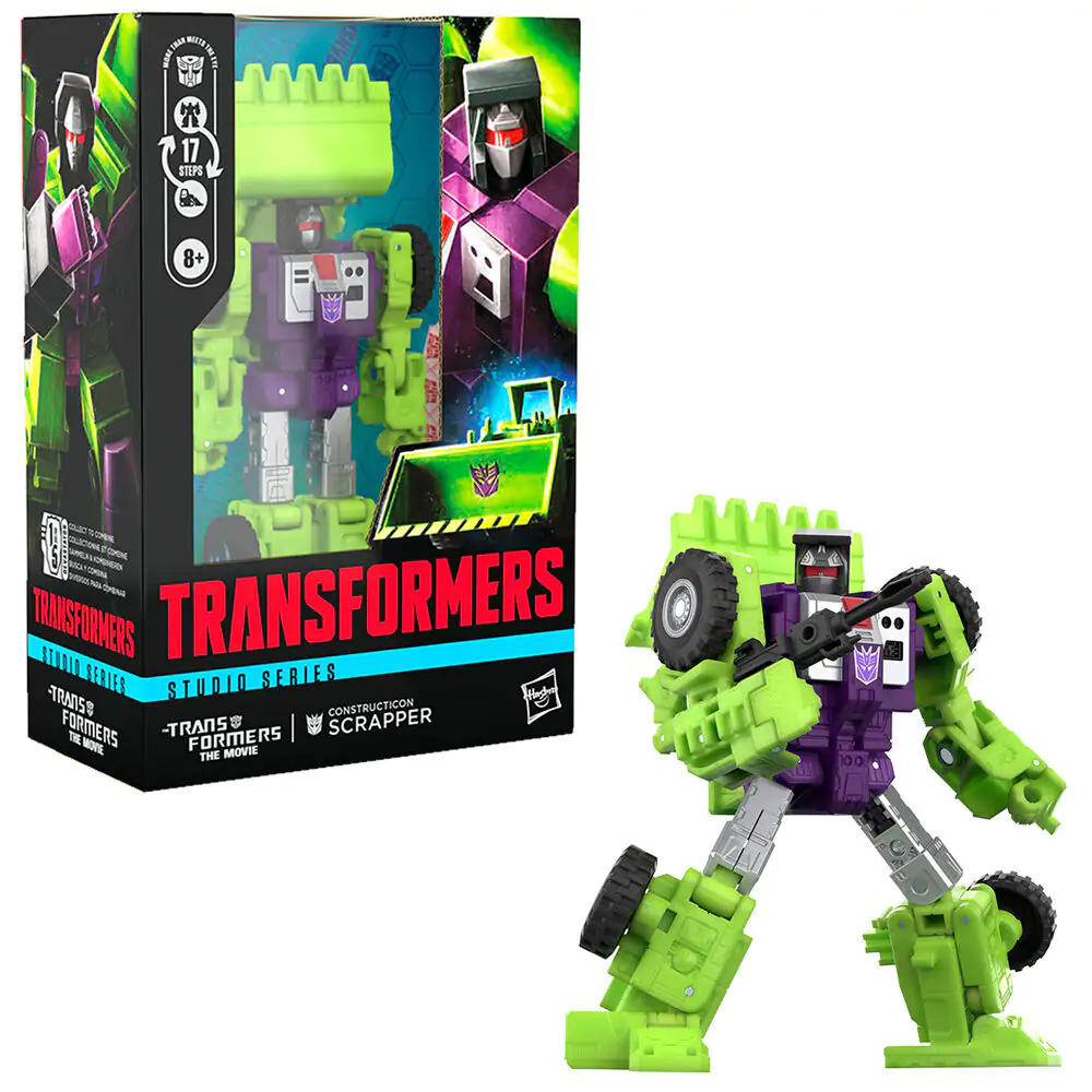 Transformers Studio Series Constructicon Scrapper Figur 16,5cm termékfotó