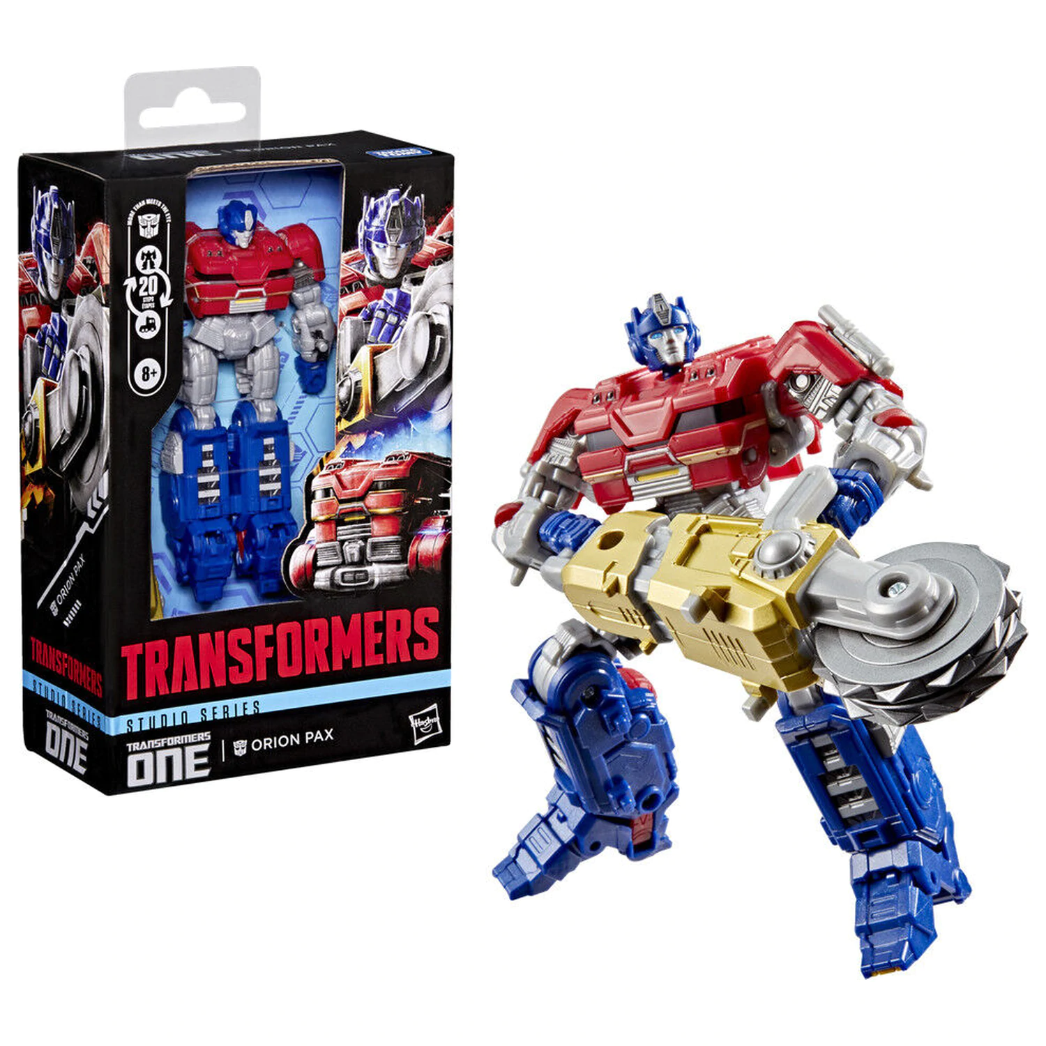 Transformers Studio Series - Transformers One Deluxe Class Orion Pax Figur 12,5 cm Produktfoto