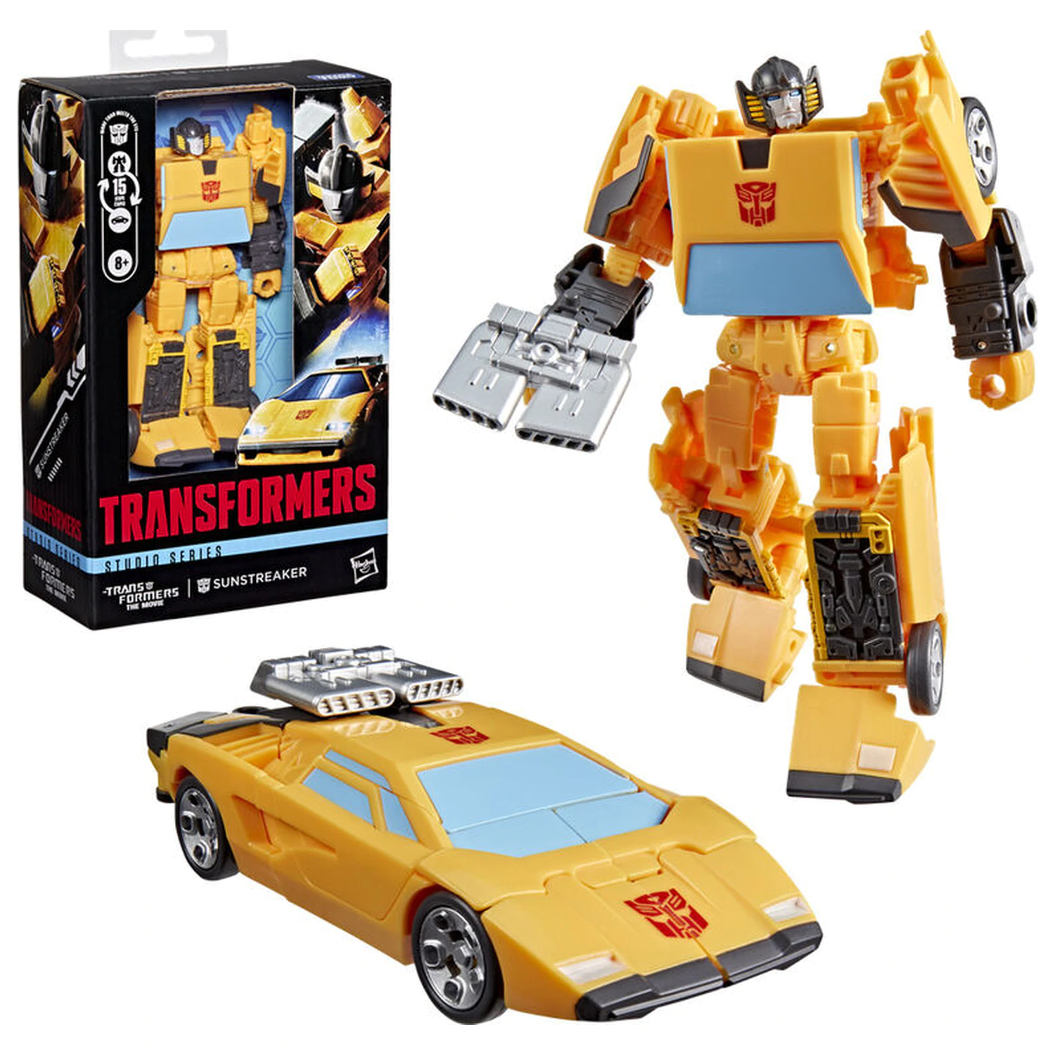 Transformers Sunstreaker Figur 11cm Produktfoto
