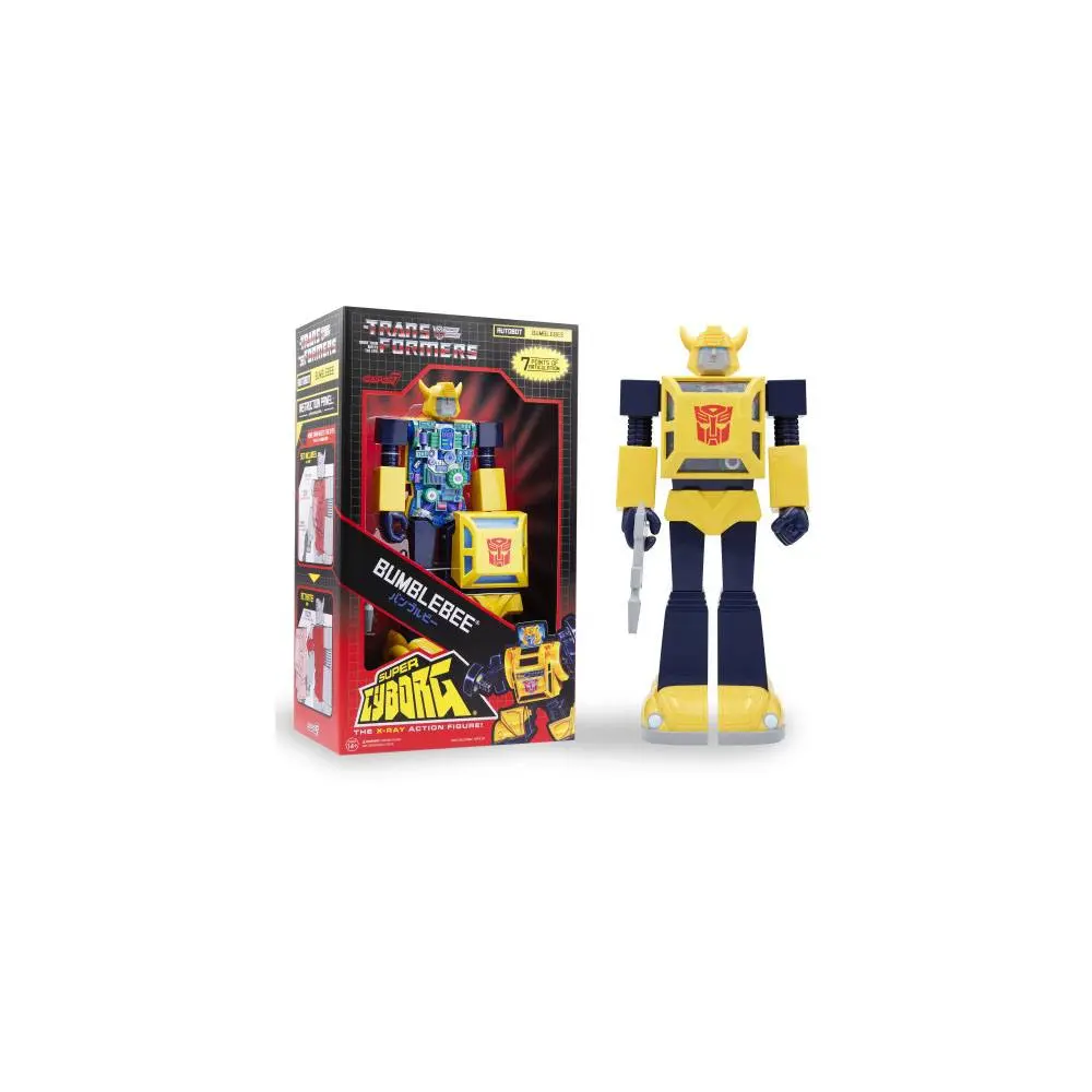 Transformers Super Cyborg Actionfigur Bumblebee (Full Color) 28 cm Produktfoto