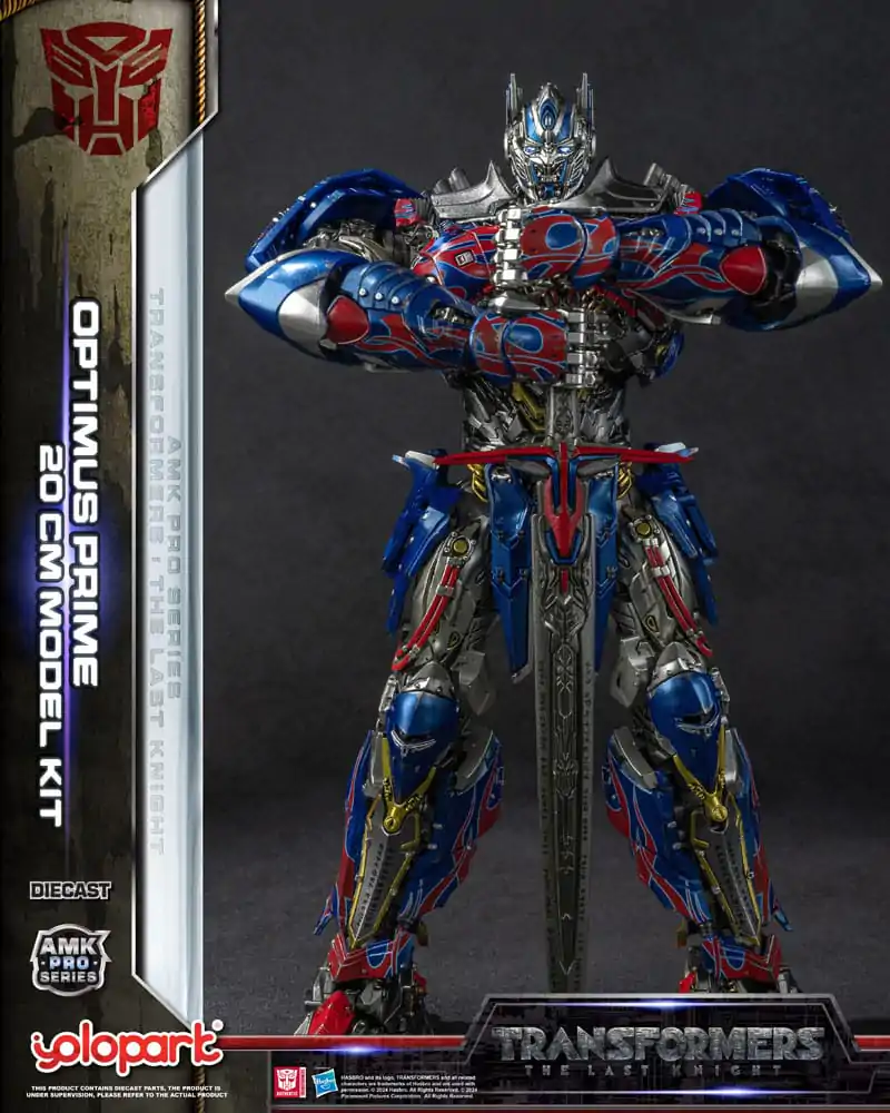 Transformers: The Last Knight AMK Pro Series Plastic Model Kit Optimus Prime (Oversea Version) 20 cm termékfotó