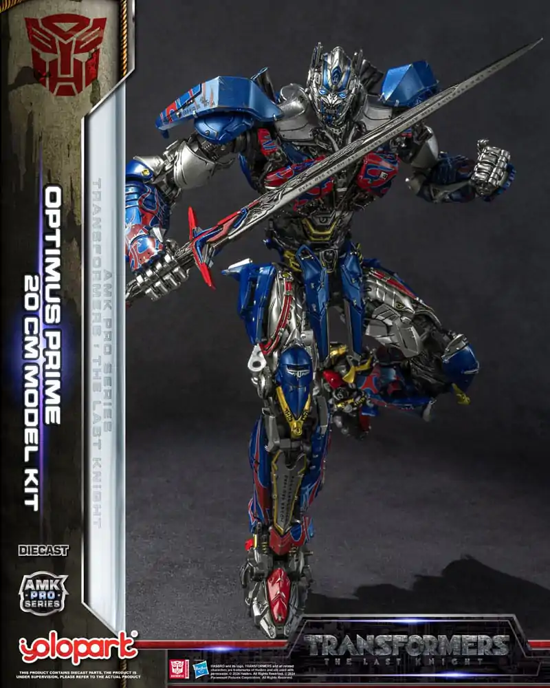 Transformers: The Last Knight AMK Pro Series Plastic Model Kit Optimus Prime (Oversea Version) 20 cm termékfotó