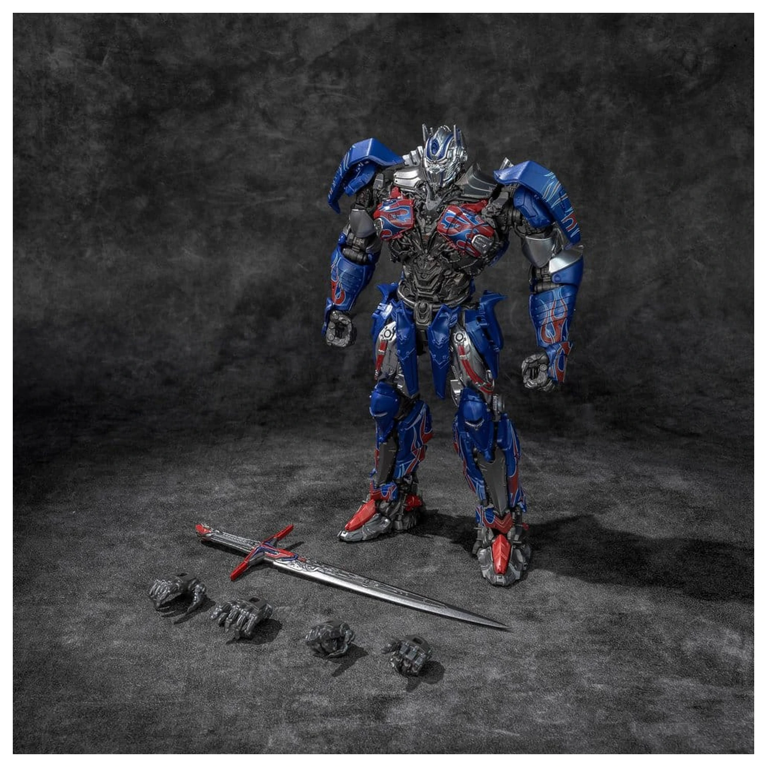 Transformers: The Last Knight AMK Serie Plastik Modell Bausatz Optimus Prime 20 cm Produktfoto
