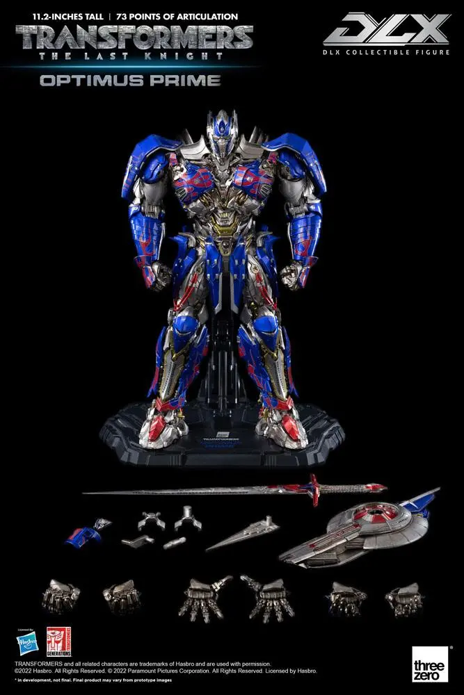 Transformers: The Last Knight DLX Action Figur 1/6 Optimus Prime 28 cm Produktfoto