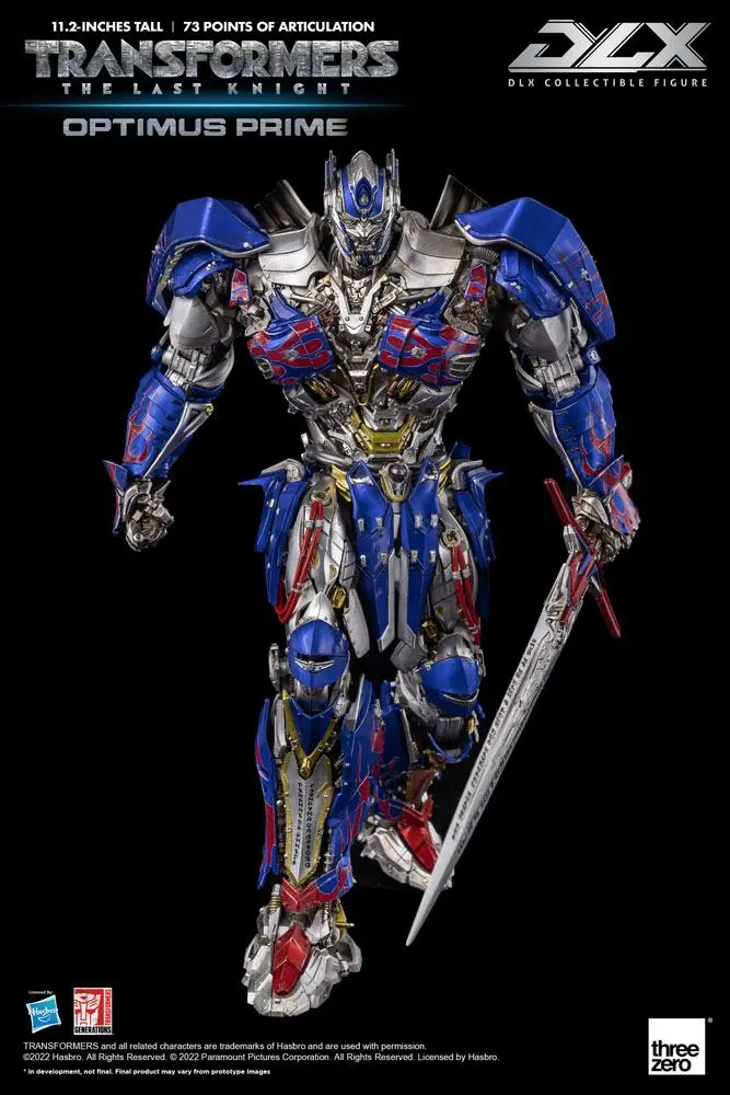 Transformers: The Last Knight DLX Action Figur 1/6 Optimus Prime 28 cm Produktfoto
