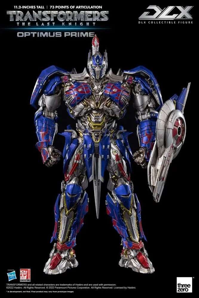 Transformers: The Last Knight DLX Action Figur 1/6 Optimus Prime 28 cm Produktfoto