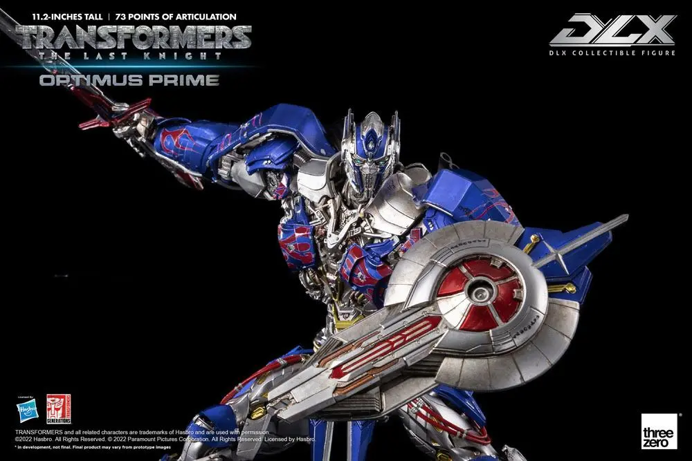 Transformers: The Last Knight DLX Action Figur 1/6 Optimus Prime 28 cm Produktfoto