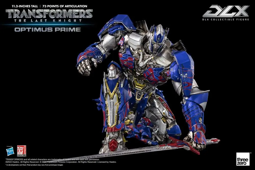 Transformers: The Last Knight DLX Action Figur 1/6 Optimus Prime 28 cm Produktfoto