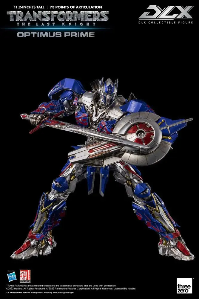 Transformers: The Last Knight DLX Action Figur 1/6 Optimus Prime 28 cm Produktfoto