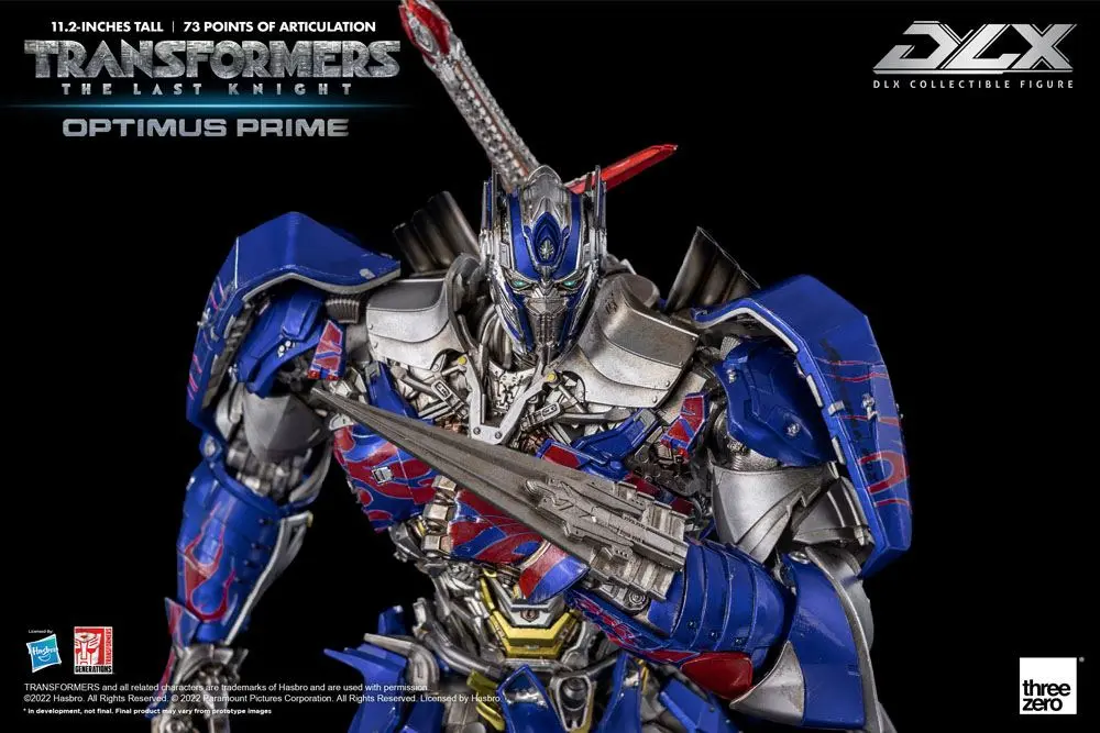 Transformers: The Last Knight DLX Action Figur 1/6 Optimus Prime 28 cm Produktfoto