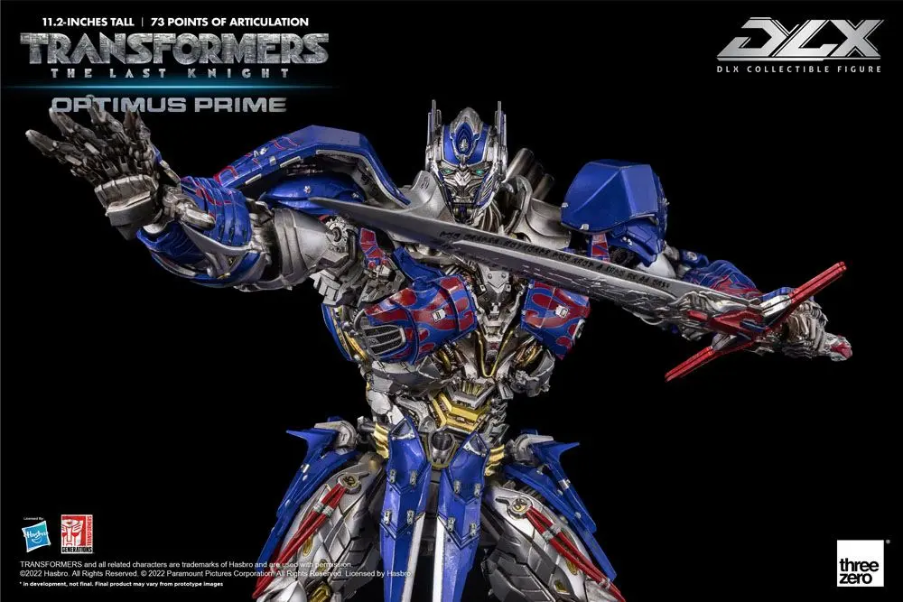Transformers: The Last Knight DLX Action Figur 1/6 Optimus Prime 28 cm Produktfoto