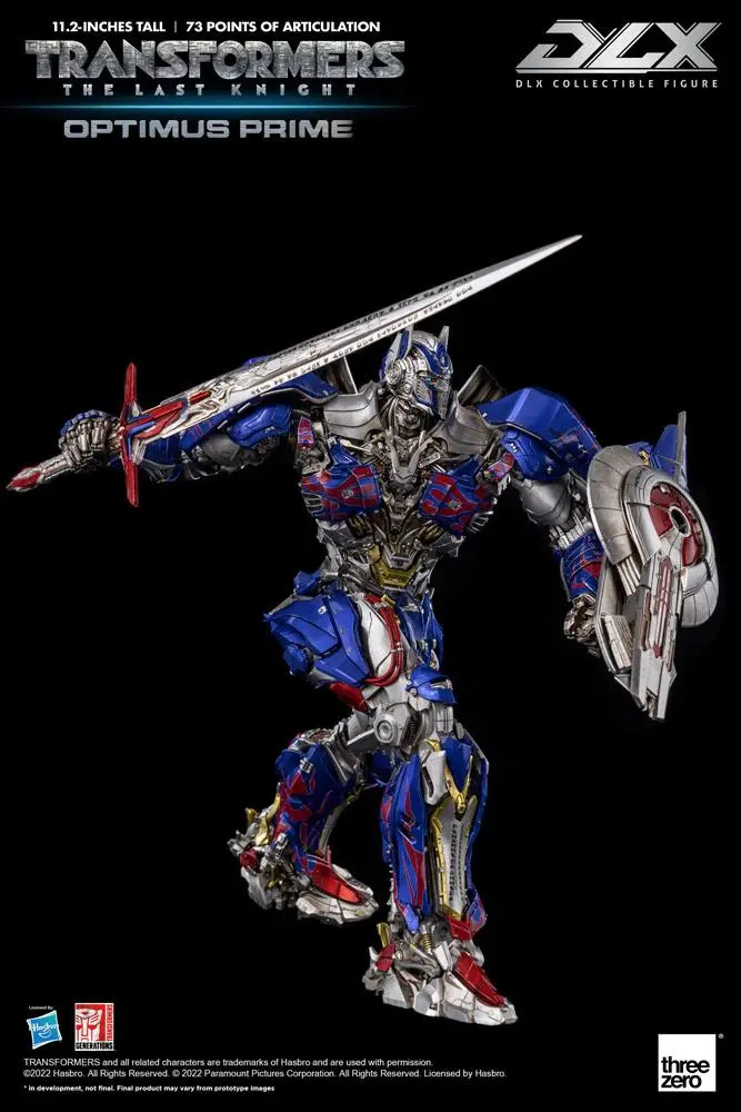Transformers: The Last Knight DLX Action Figur 1/6 Optimus Prime 28 cm Produktfoto