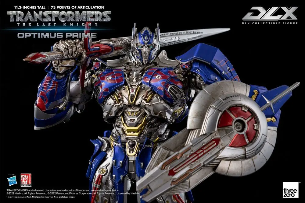 Transformers: The Last Knight DLX Action Figur 1/6 Optimus Prime 28 cm Produktfoto