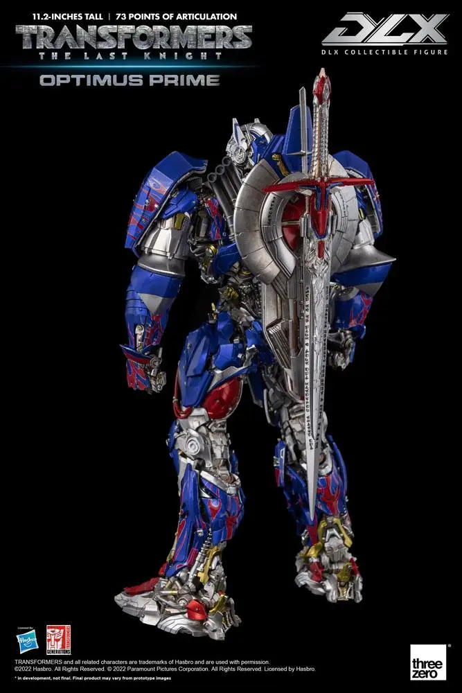 Transformers: The Last Knight DLX Action Figur 1/6 Optimus Prime 28 cm Produktfoto