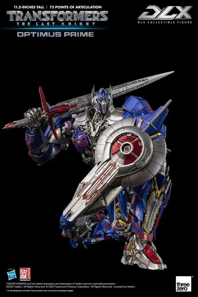 Transformers: The Last Knight DLX Action Figur 1/6 Optimus Prime 28 cm Produktfoto