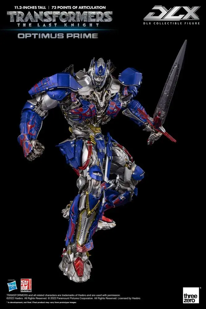 Transformers: The Last Knight DLX Action Figur 1/6 Optimus Prime 28 cm Produktfoto