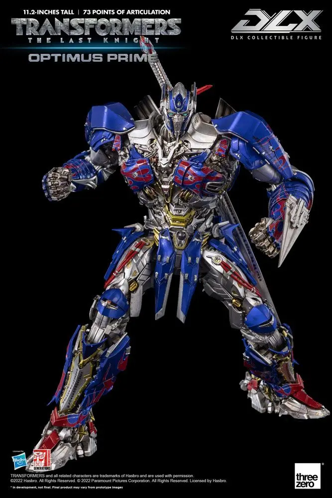 Transformers: The Last Knight DLX Action Figur 1/6 Optimus Prime 28 cm Produktfoto