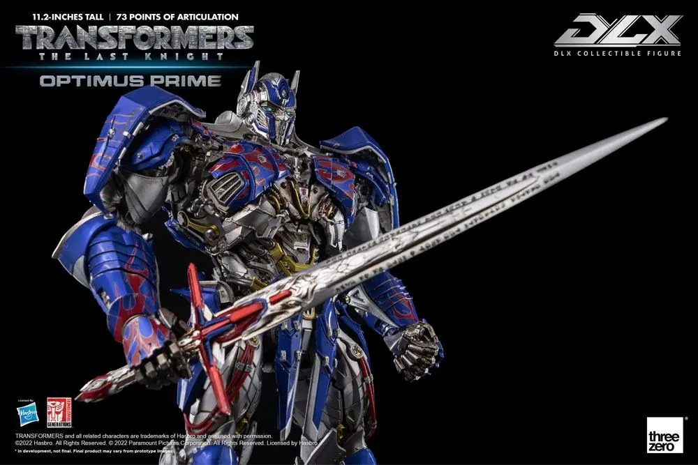 Transformers: The Last Knight DLX Action Figur 1/6 Optimus Prime 28 cm Produktfoto