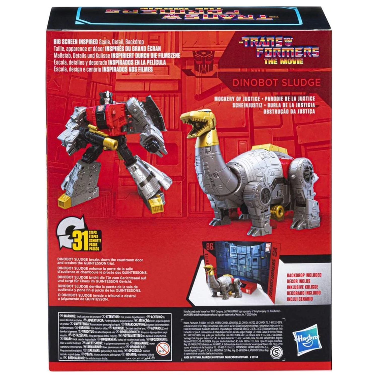 Transformers The Movie Dinobot Sludge Figur 21,5 cm Produktfoto