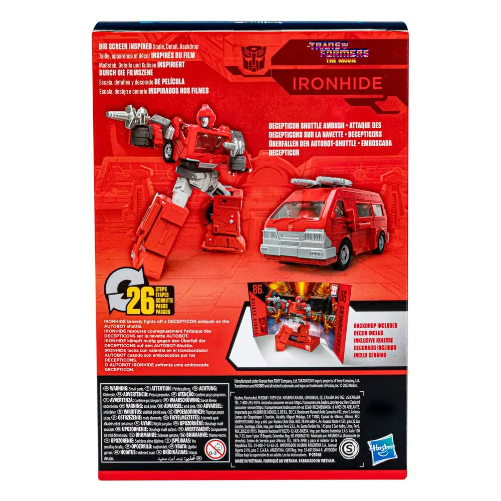 Transformers: The Movie Generations Studio Series Voyager Class Action Figur Ironhide 17 cm Produktfoto