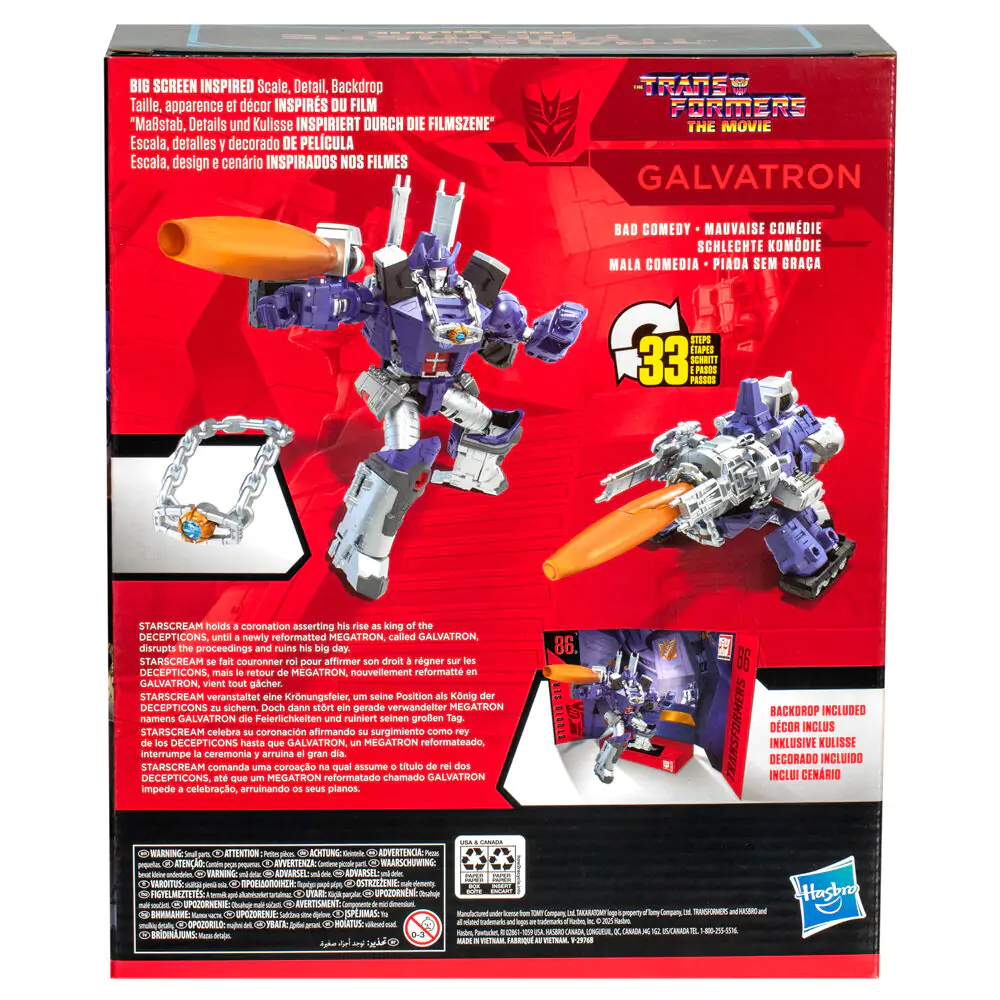 Transformers The Movie Studio Galvatron Figur 21,5cm termékfotó