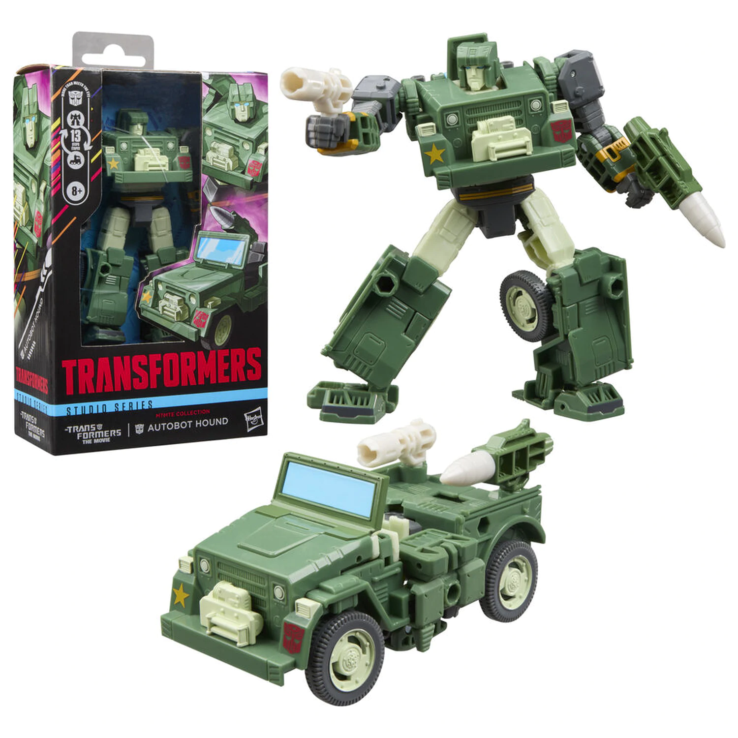 Transformers The Movie Studio Series Autobot Hound Figur 14 cm Produktfoto