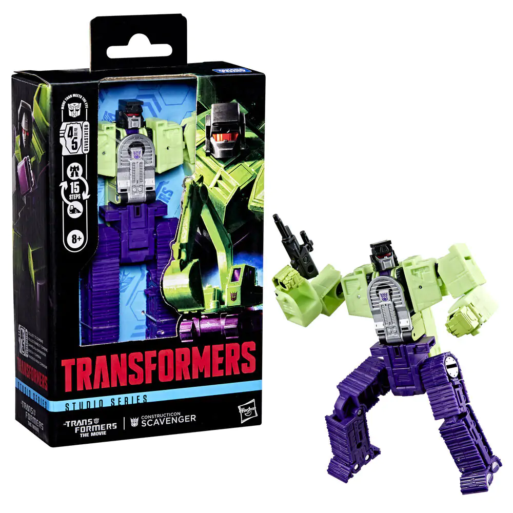 Transformers the Movie Studio Series Constructicon Scavenger Figur 11,5 cm Produktfoto