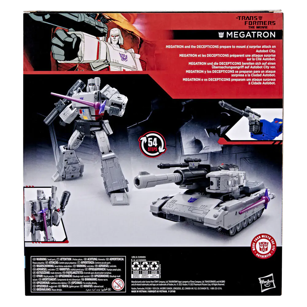 Transformers the Movie Studio Series Megatron Figur 21,5cm Produktfoto