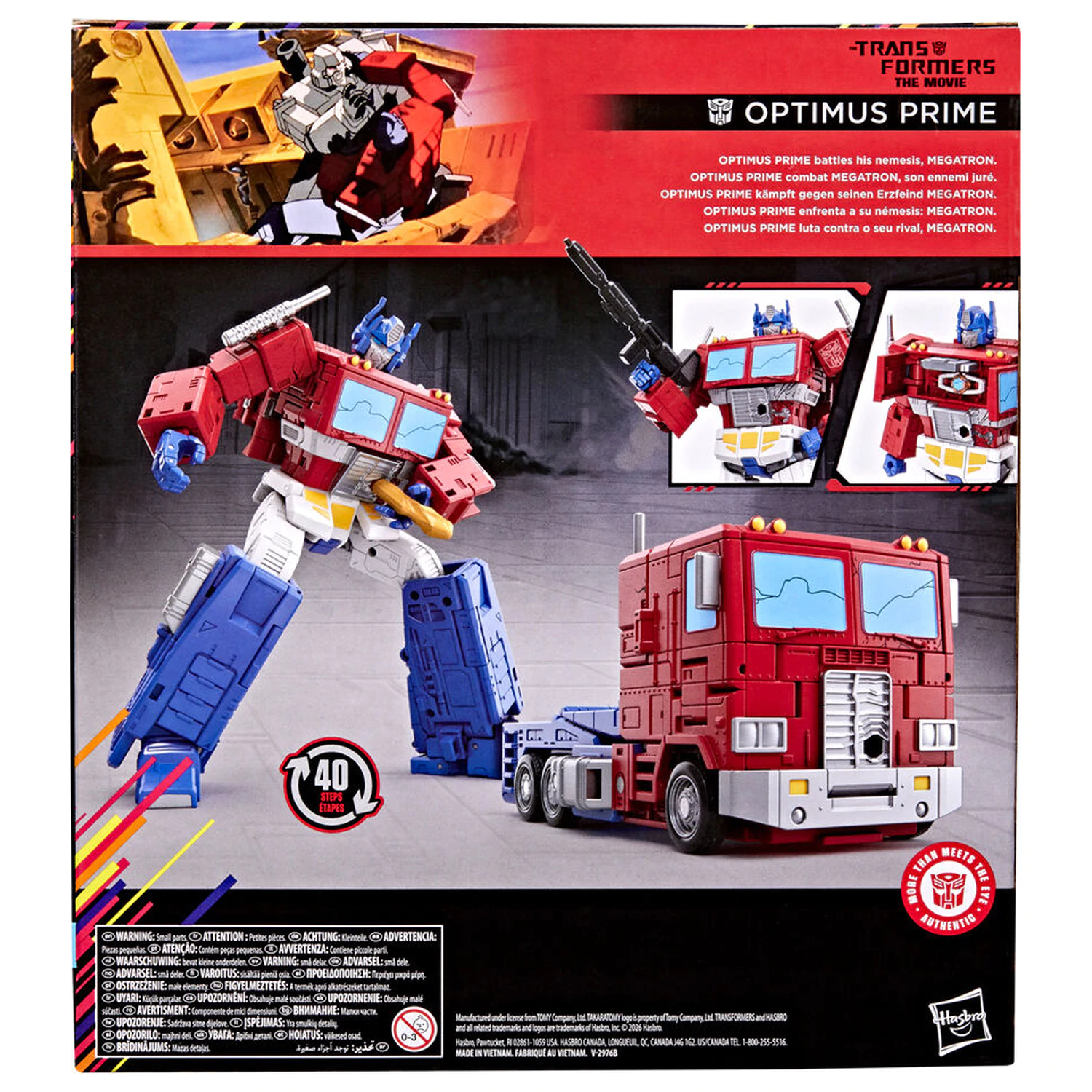 Transformers The Movie Studio Series One Shall Stand Optimus Prime Figur 18 cm Produktfoto