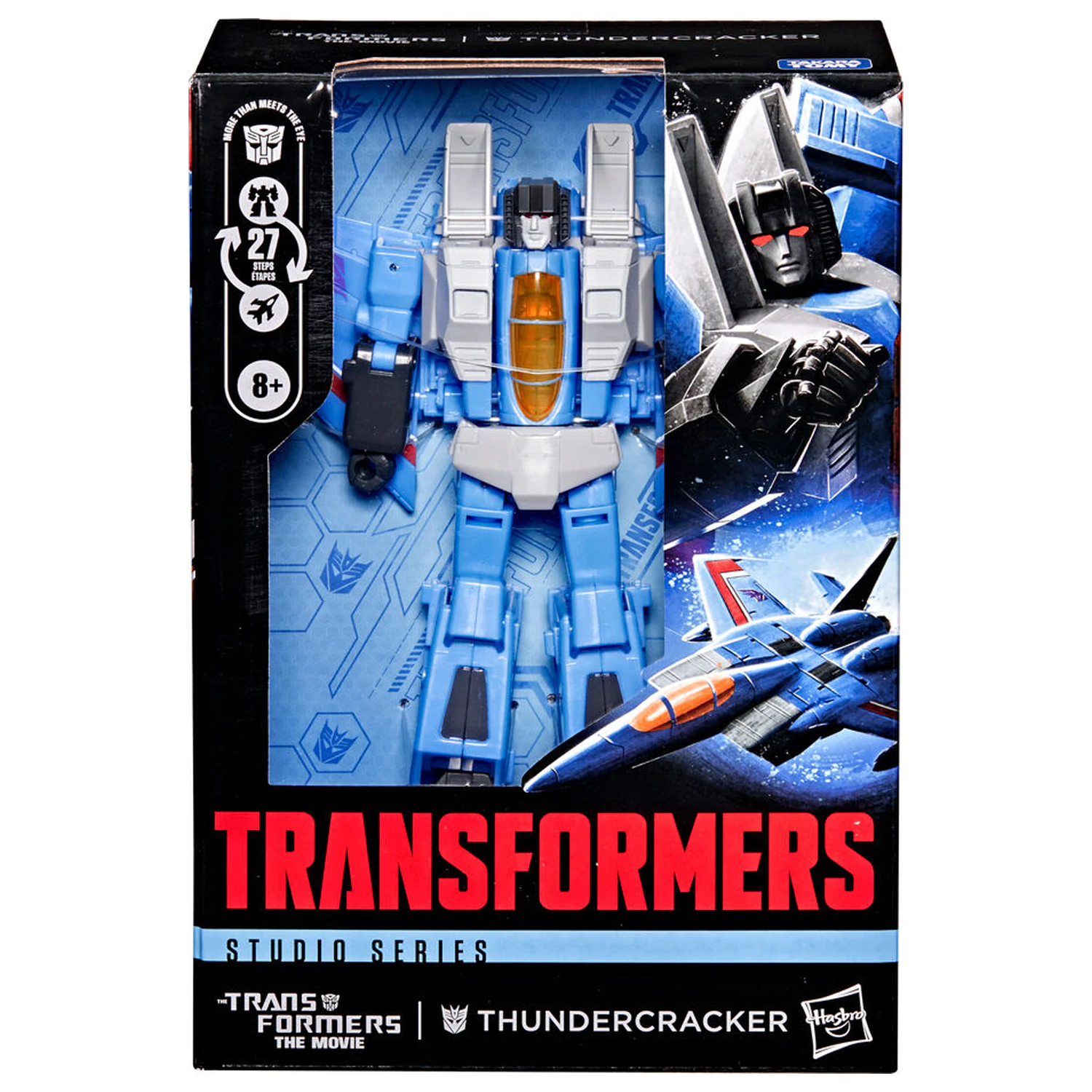 Transformers The Movie Voyager Class Thundercracker Figur 16,5cm Produktfoto