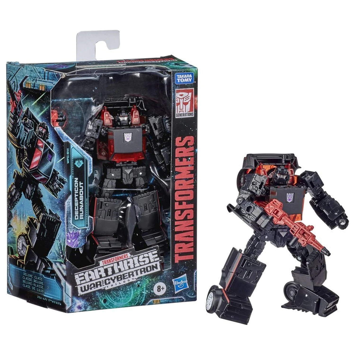 Transformers - Transformers Earthrise War For Cybertron Trilogy Decepticon Ronabout Figur 14cm Produktfoto